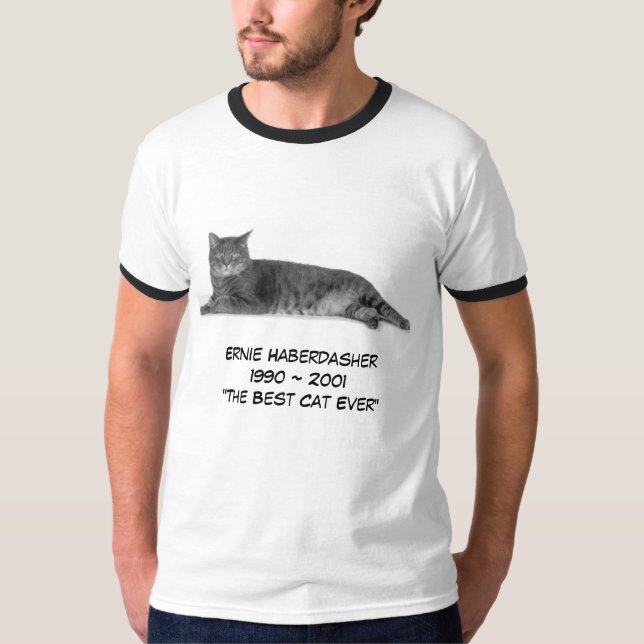 Camiseta imagen del ernie, ~ 2001 de Ernie Haberdasher1990 (Anverso)