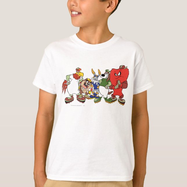 Camiseta Imagen del grupo de béisbol LOONEY TUNES™ (Anverso)
