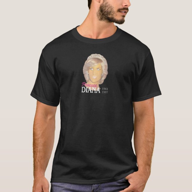 Camiseta Imagen del homenaje de amor a la princesa Diana (Anverso)