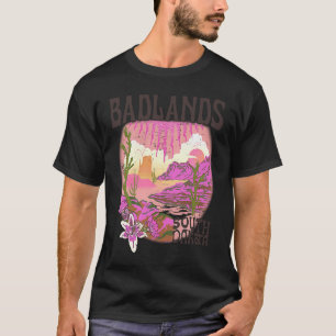 Camiseta Imagen del paisaje del parque nacional Badlands So