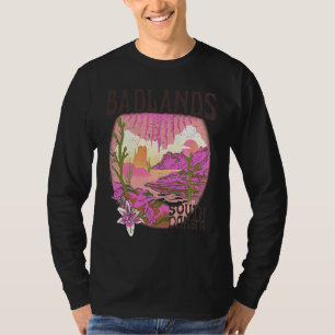 Camiseta Imagen del paisaje del parque nacional Badlands So