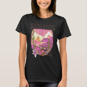 Camiseta Imagen del paisaje del parque nacional Badlands So