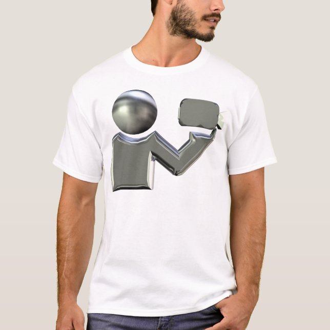 Camiseta Imagen del perfil de YouTube de "ninguna foto" (Anverso)