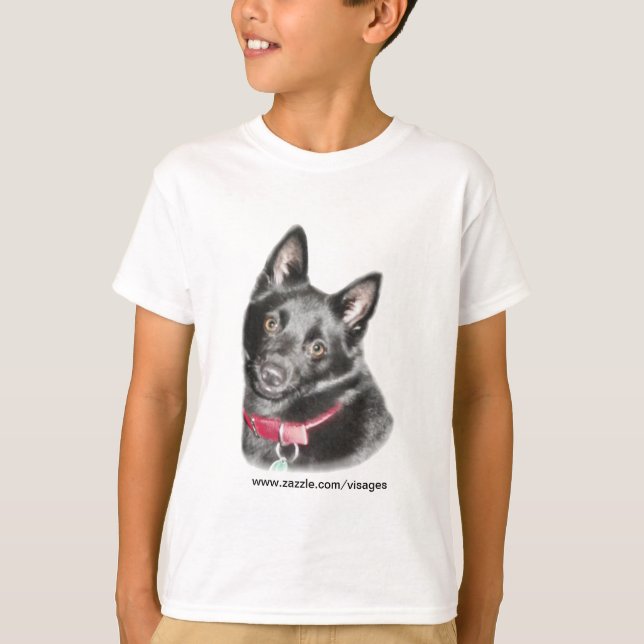 Camiseta Imagen del Schipperke (Anverso)