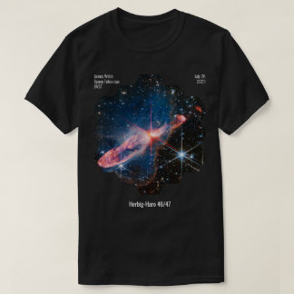 Camiseta Imagen del telescopio espacial Herbig-Haro 46/47 J