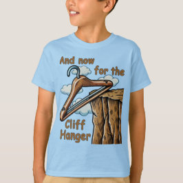Camiseta Imagen divertida de Cliff Hanger con juego de pala