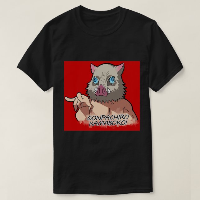 Camiseta Imagen fotográfica de Gonpachiro Kamaboko (Diseño del anverso)
