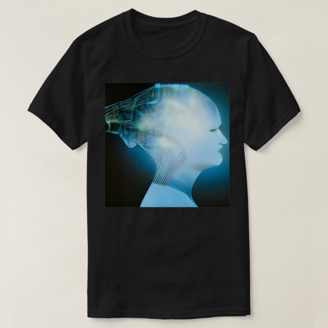 Camiseta Imagen generada por IA de Inteligencia Artificial (Diseño del anverso)