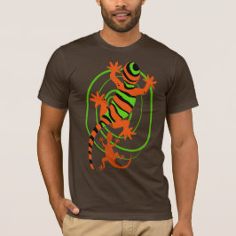 Camiseta Imagen gráfica colorida de Guay Gecko Lizard