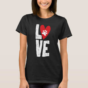 Camiseta Imagen gráfica de Vet Tech Love para Unisex Veteri
