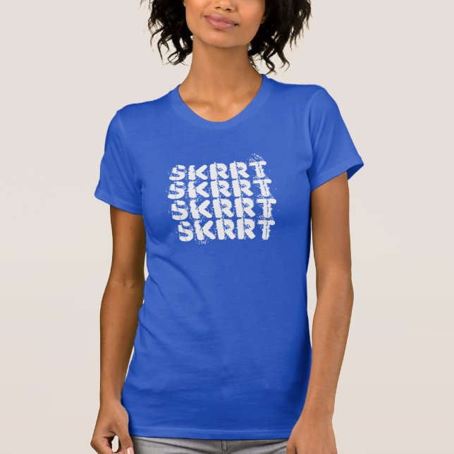 Camiseta Imagen gráfica del rapero de skrt de moda (Anverso)