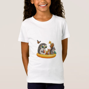 Camiseta imagen humorística de un grupo de animales