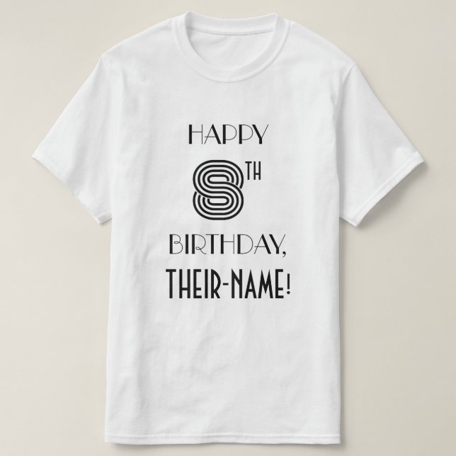 Camiseta Imagen inspirada en el Art Decó Camisas de la Fies (Diseño del anverso)