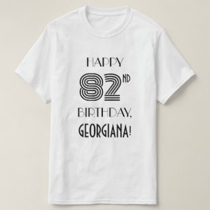 Camiseta Imagen inspirada en el Art Decó Camisas de la fies