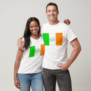Camiseta Imagen irlandesa de 1916 para masculino-algodón-bl