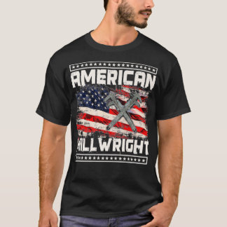 Camiseta Imagen Millwright En La Parte Posterior De La Ropa