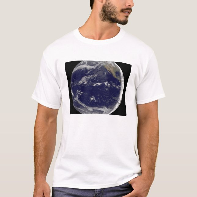 Camiseta Imagen satelital de la Tierra 2 (Anverso)