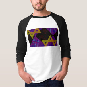 Camiseta Imagen temática de Hanukkah de SlipperyJoe's dorad