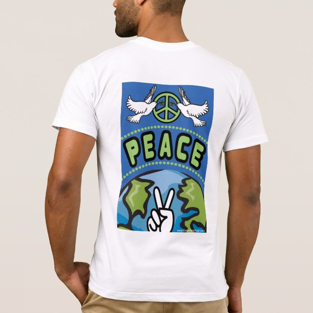 Camiseta Imagen trasera - Hombres, Mujeres, Niños (Reverso)