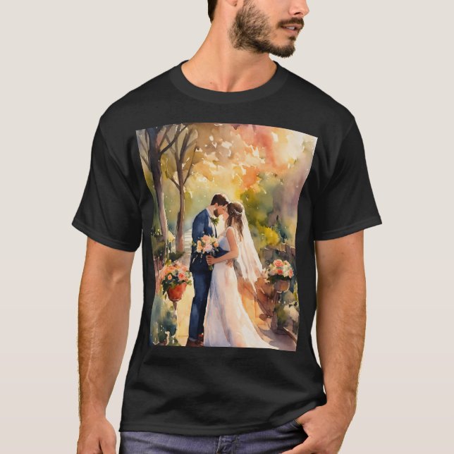 Camiseta Imágenes de boda (Anverso)