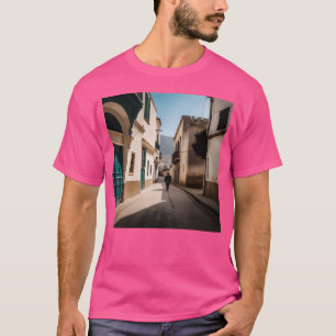 Camiseta Imágenes de fantasía pueblo Marruecos ciudadetouan