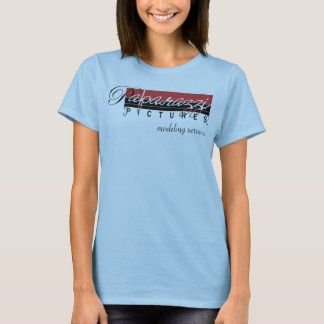 Camiseta Imágenes de los paparazzis que modelan servicios