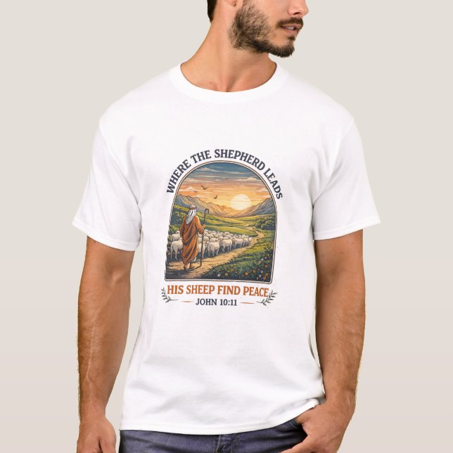 Camiseta Imágenes genéricas de pastores. (Anverso)