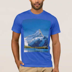 Camiseta Imágenes suizas - lago glacial
