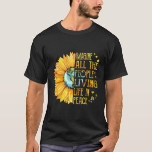 Camiseta - Imagina a toda la gente viviendo en paz