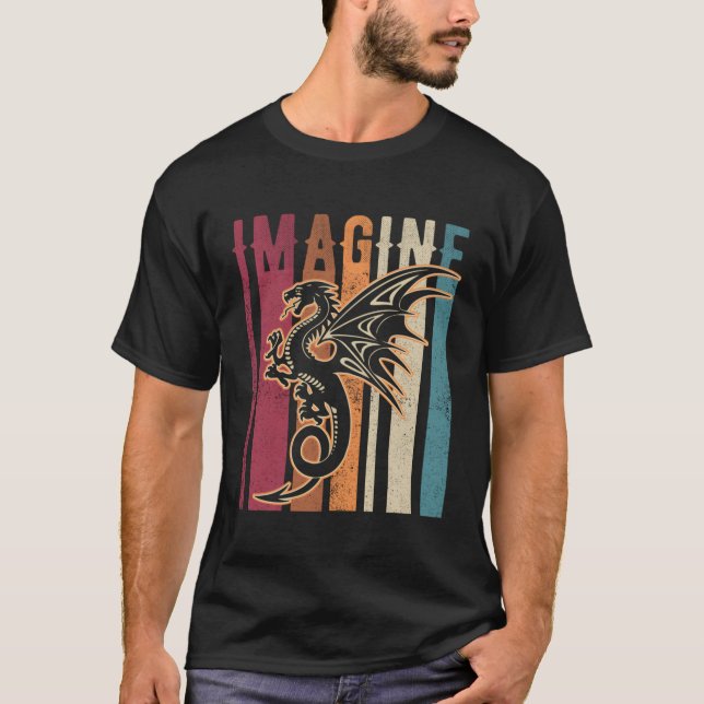Camiseta Imagina Dragón (Anverso)