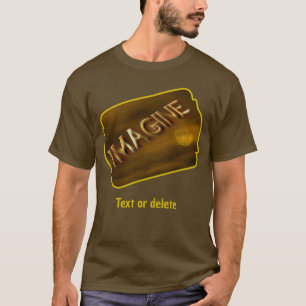 Camiseta Imagina Luna de Fantasía Inspiradora 