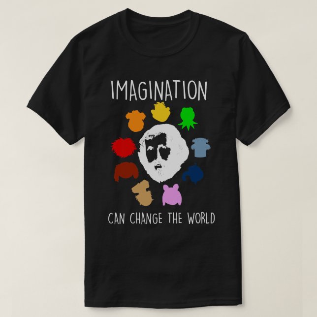 Camiseta Imaginación de Jim Henson (Diseño del anverso)