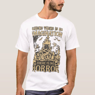 Camiseta Imaginación Horror Halloween Casa Embrujada Cement