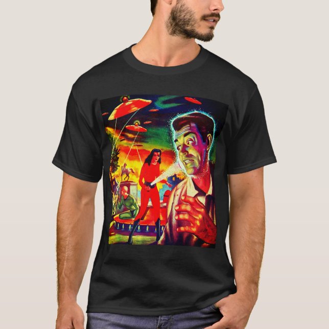 Camiseta Imaginación - Octubre de 1956 - Ciencia ficción (Anverso)