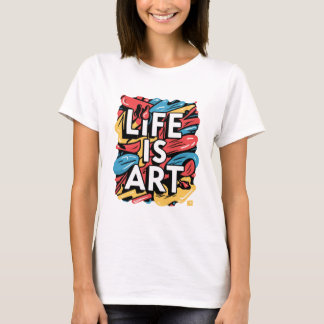 Camiseta "Imaginación vibrante"