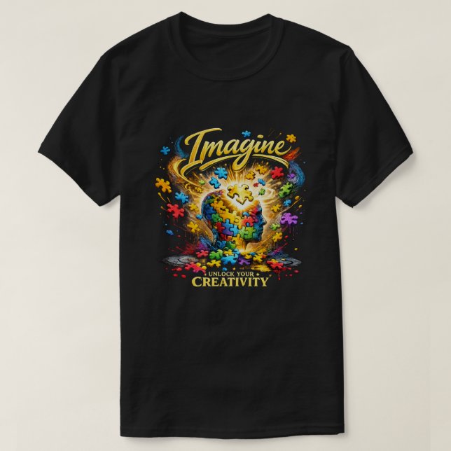 Camiseta Imaginar 1a (Diseño del anverso)