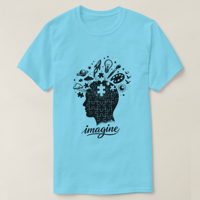 Camiseta Imaginar 1g-1 (Diseño del anverso)
