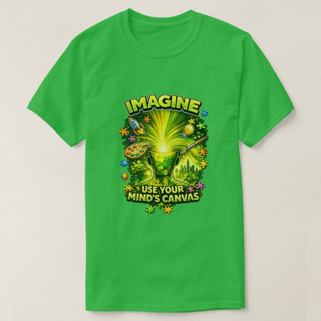 Camiseta Imaginar 1k (Diseño del anverso)