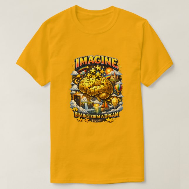 Camiseta Imaginar 1m (Diseño del anverso)