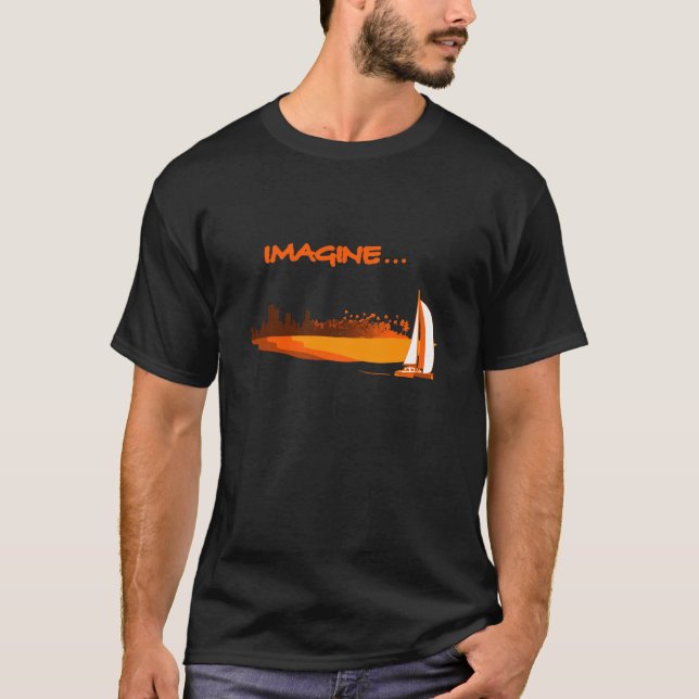 Camiseta Imagínase your LIFE - imagínase tu vida (Anverso)