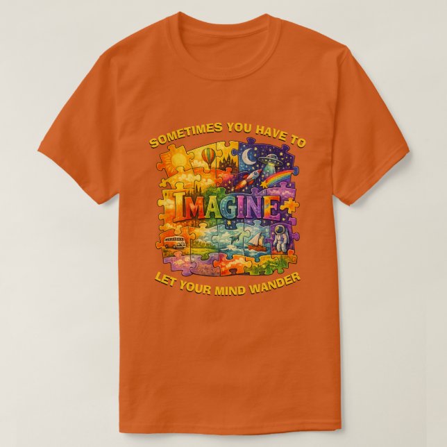 Camiseta Imagínate 1c (Diseño del anverso)