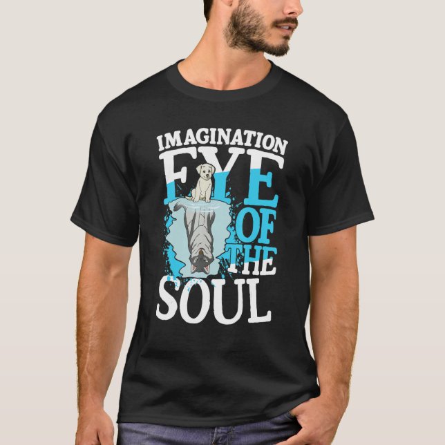 Camiseta Imagination Eye Of The Soul for a Dreamer optimist (Anverso)