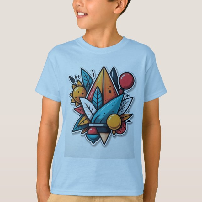 Camiseta Imaginen, creen, arrasan, (Anverso)