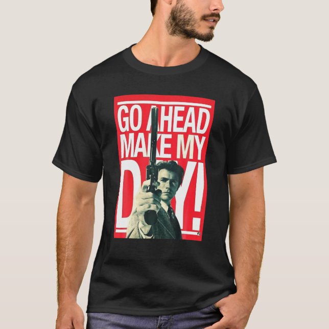 Camiseta Imaginen El Fondo Rojo Del Hombre Y Citen Mi D (Anverso)