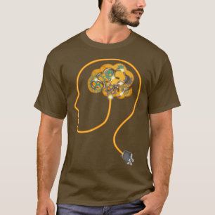Camiseta Imaginen la mente de una persona pensante 1