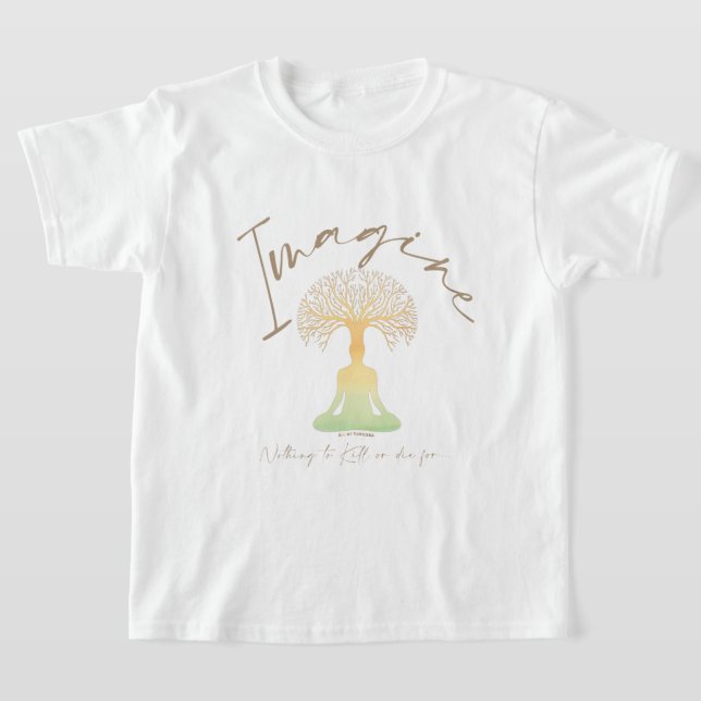 Camiseta Imaginen nada por lo que matar o morir (Distribución)