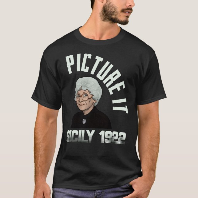 Camiseta Imagínenlo con Sophia Petrillo Sicily 1922 Gracios (Anverso)