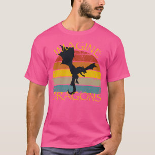 Camiseta Imagínese el estilo de fantasía de Dragon