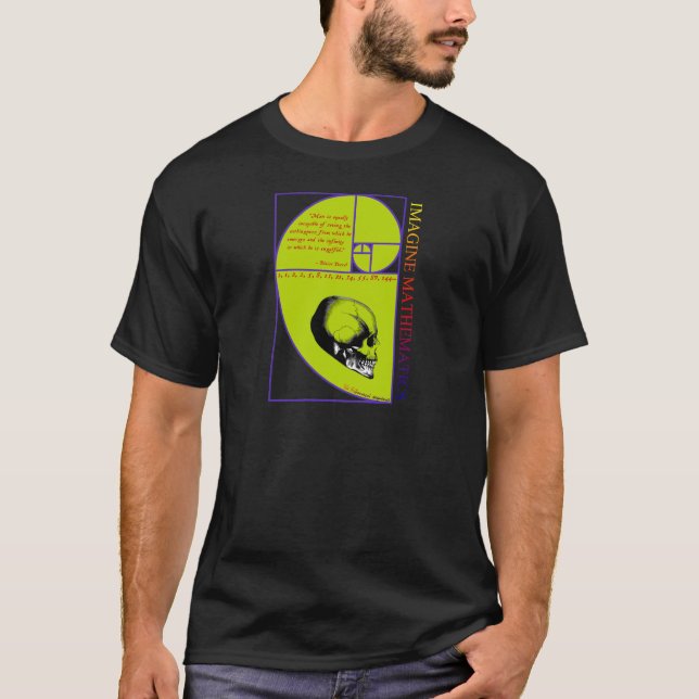 Camiseta Imagínese las matemáticas (Anverso)