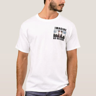 Camiseta Imagínese. Ninguna religión